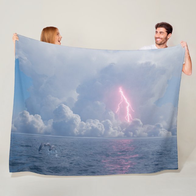 Thunderhead Fleece Blanket (In Situ)