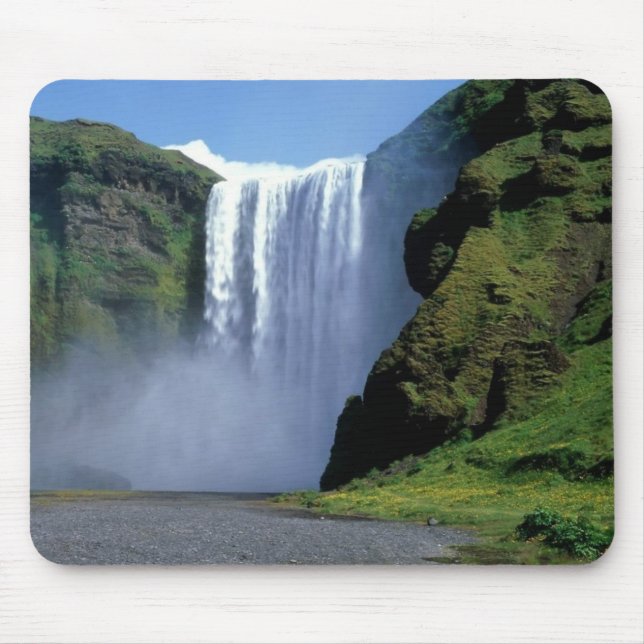 Thundering Mist, Iceland Mouse Pad (Front)