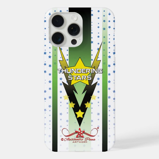 Thundering Stars iPhone Case (Back)