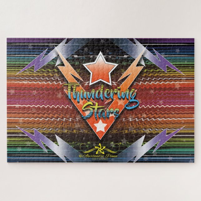 Thundering Stars Jigsaw Puzzle (Horizontal)