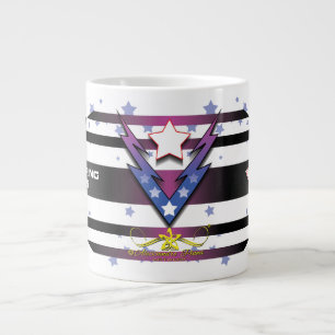 Thundering Stars Large Coffee Mug