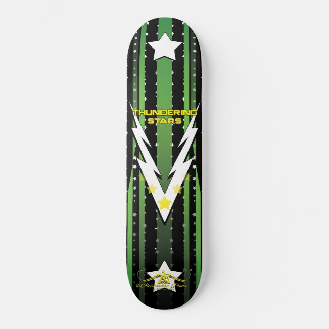 Thundering Stars Skateboard (Front)