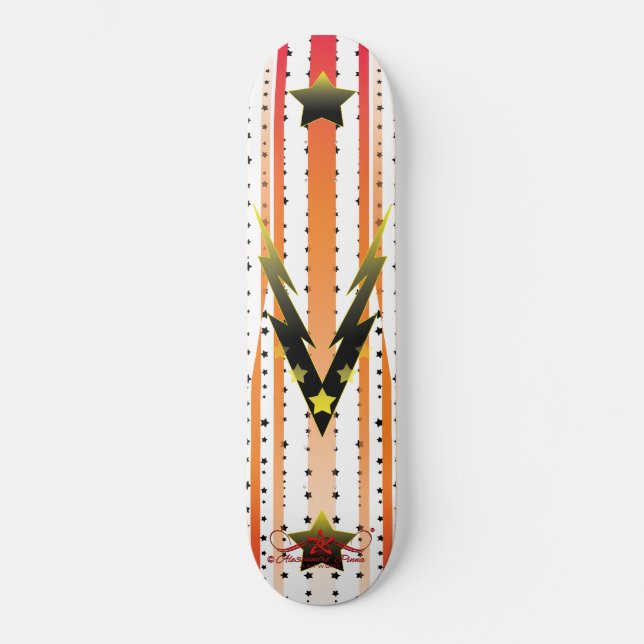  Thundering Stars Skateboard (Front)