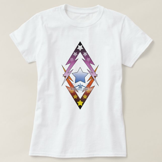 Thundering Stars T-Shirt (Design Front)