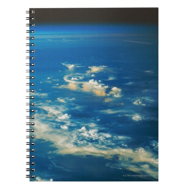 Thunderstorm Clouds Spiral Notebook (Front)