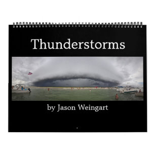 Thunderstorm Photography Calendar