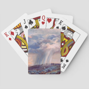 Thunderstorm Quail Classic Designed Playing Cards