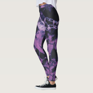 ThunderStorm retro vintage Tie Dye Leggings