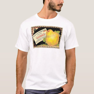 Thurber Pears - Vintage Fruit Crate Label T-Shirt