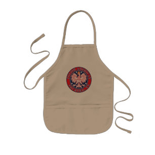 Thurber Texas Polish American Eagle Kids Apron