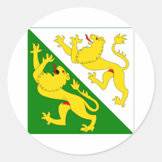 Thurgau Flag Classic Round Sticker