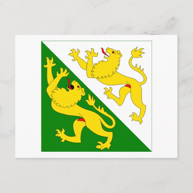 Thurgau Flag Postcard (Front)