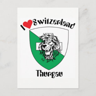 Thurgau Schweiz Postkarte Postcard