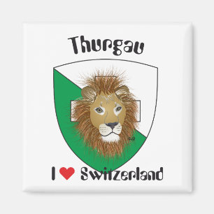 Thurgau Schweiz Suisse Svizzera  Magnet