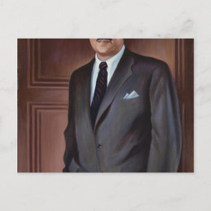 Thurgood Marshall Portrait By Betsy Graves Reyneau Postcard