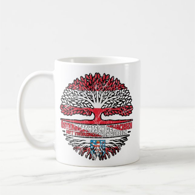 Thüringen Thüringisch Österreichisch Österreich Coffee Mug (Left)