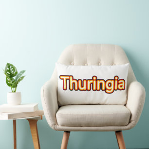 Thuringia Deutschland Germany Lumbar Cushion