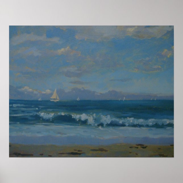 Thurlestone Beach Poster (Front)