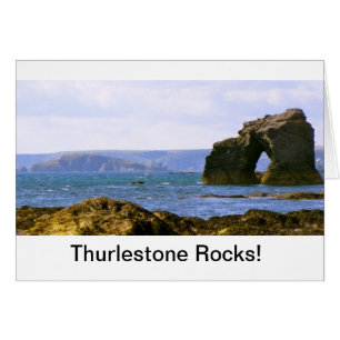 "Thurlestone Rocks!" Devon Gift
