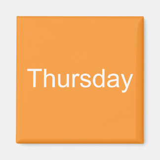 Thursday Magnet