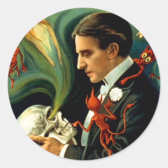 Thurston - Do the Spirits Come Back? Classic Round Sticker (Front)