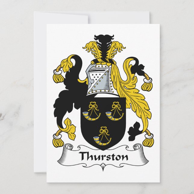 Thurston Family Crest (Front)