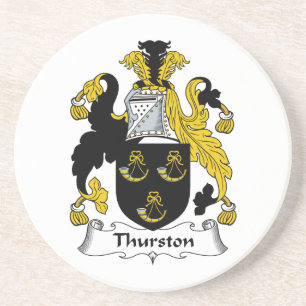 Thurston Family Crest Coaster
