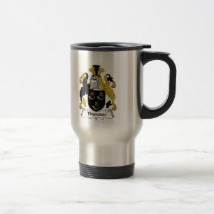 Thurston Family Crest Travel Mug