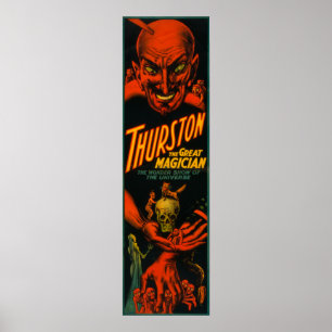 Thurston "Great Magician Show of the Universe" Poster