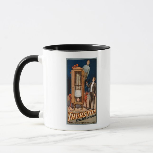 Thurston Kellar's Successor Magic Poster Mug (Left)