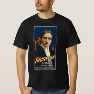 Thurston, Kellar's Successor Magic Poster T-Shirt
