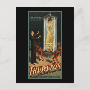 Thurston Kellar's successor Postcard