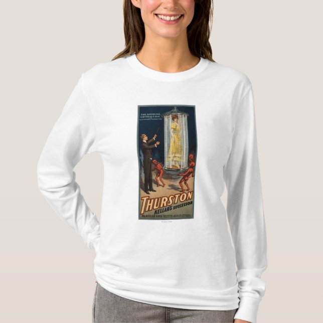 Thurston Kellar's Successor - Woman in Water T-Shirt (Front)