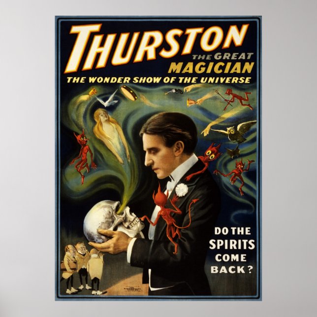 Thurston the great magician 2 poster (Front)