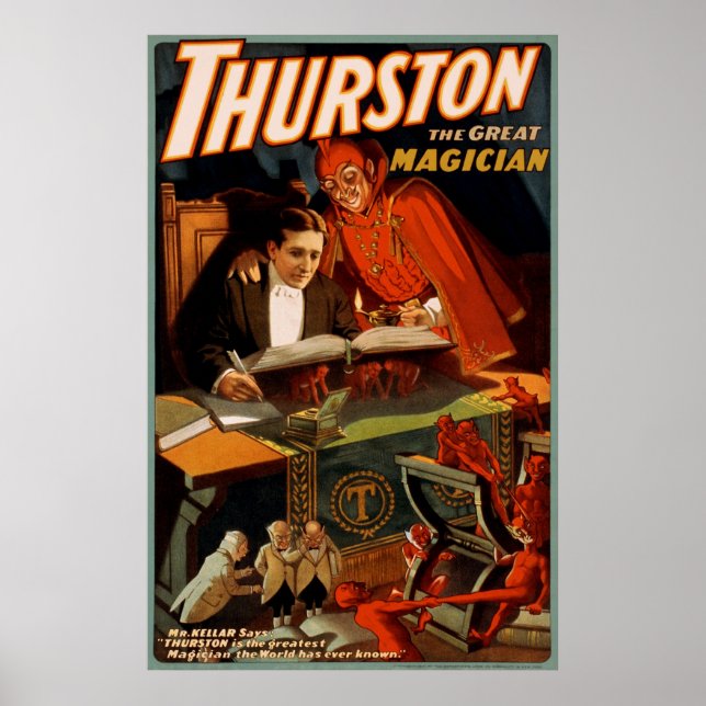Thurston the great magician poster (Front)