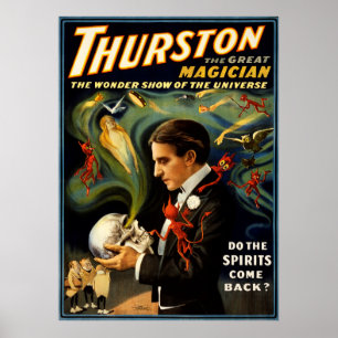 Thurston the Great Magician Poster