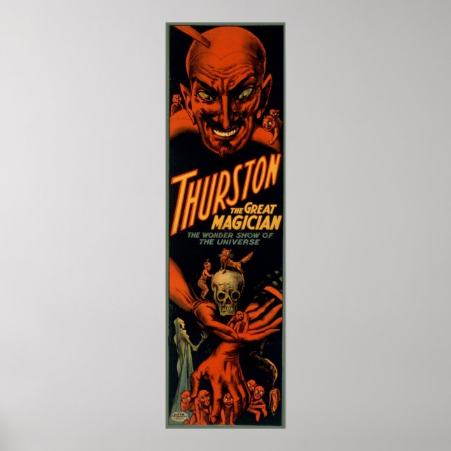 Thurston the great magician poster (Front)