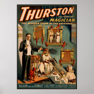 Thurston the great magician poster