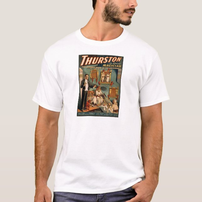 Thurston the great magician T-Shirt (Front)