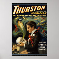Thurston the Magician Reissue 36 x 24 Poster