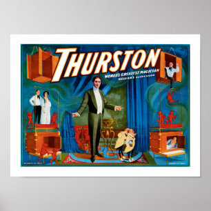 Thurston ~ World's Greatest Magician Poster