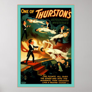 Thurston's Astounding Mysteries Poster