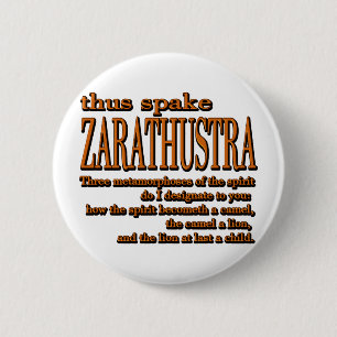 Thus Spake Zarathustra 6 Cm Round Badge