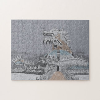 Thuy Tien Lake Abandoned Water Park Illustration Jigsaw Puzzle