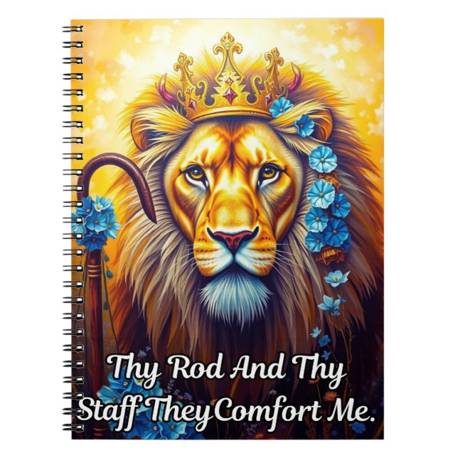 Thy Rod And Thy Staff They Comfort Me Journal (Front)