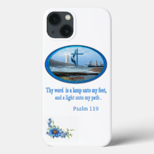 Thy word is a lamp unto my feet iPhone 13 case
