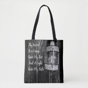 Thy Word is a Light Tote Bag