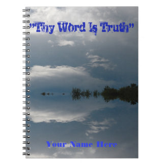 "Thy Word Is Truth" Spiral Photo Notebook