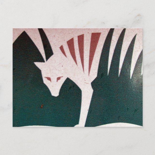 thylacine postcard (Front)