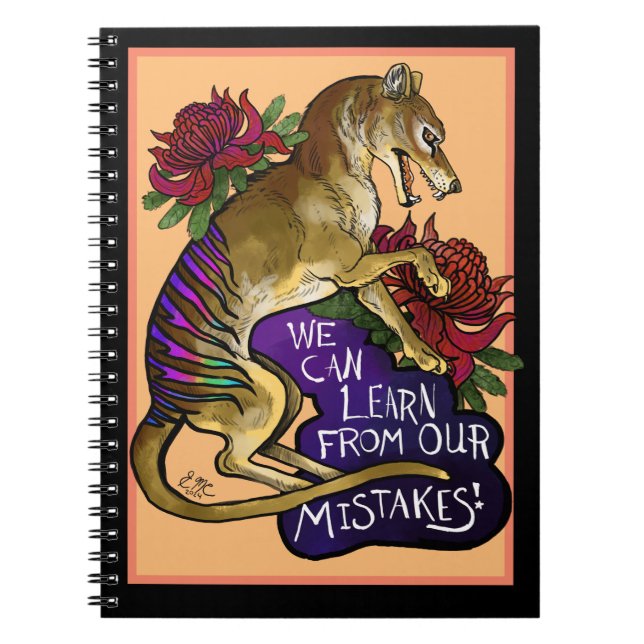 Thylacine We can Learn Notebook (Front)